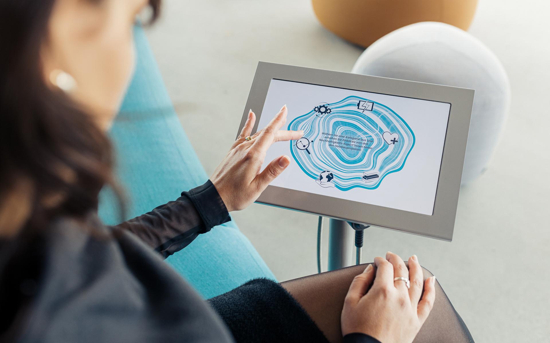 Holz-Naturfaser-Pavillon