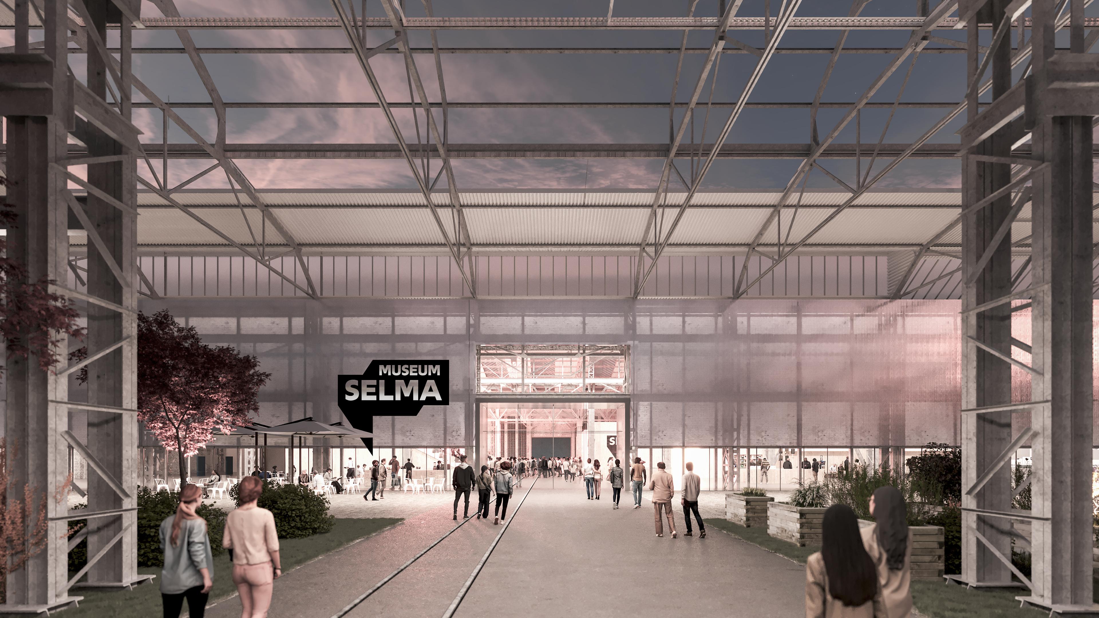 DOMiD – Außenansicht Nacht